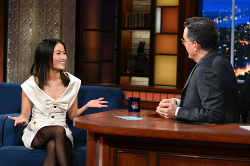 Anna Sawai at Late Show with Stephen Colbert 1