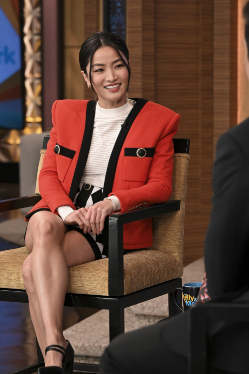 Anna Sawai at Live with Kelly and Mark