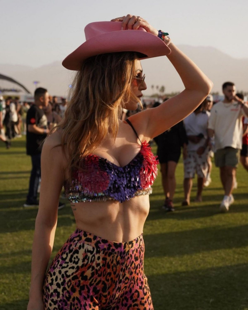 Anna Tatangelo Seen at Coachella Festival 1