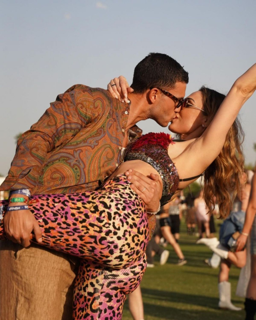 Anna Tatangelo Seen at Coachella Festival 2