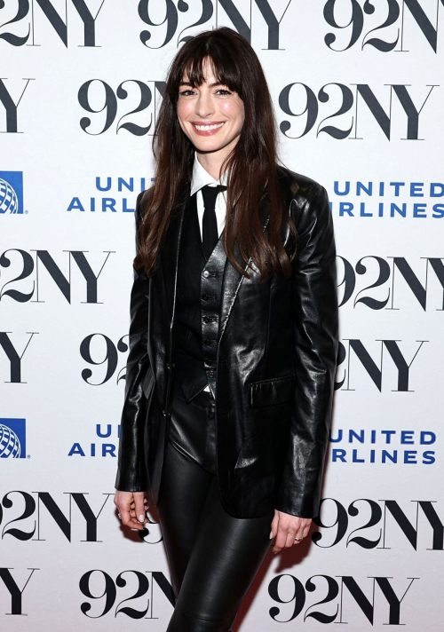 Anne Hathaway at The Idea of You Screening and Q&A in New York