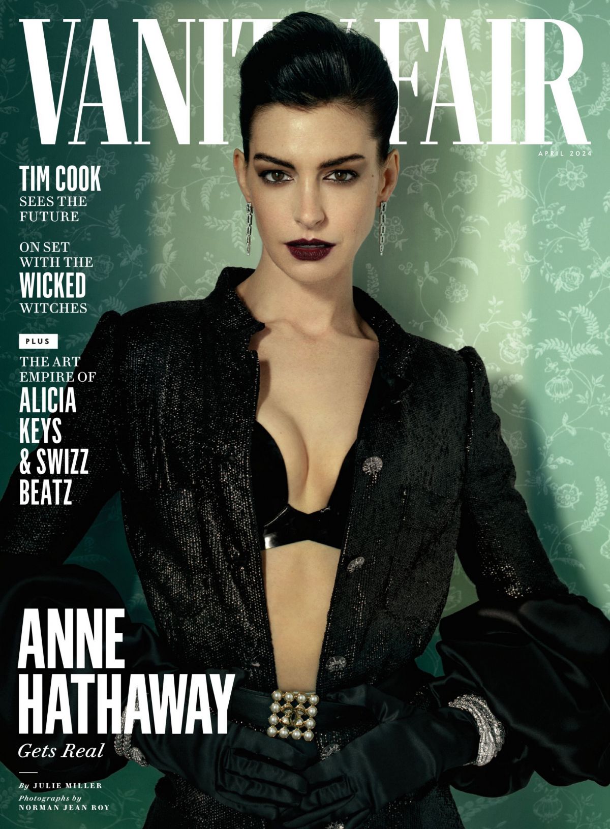 Anne Hathaway in Vanity Fair April 2024