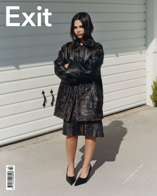 Ariana Greenblatt in EXIT Magazine Spring/Summer 2024