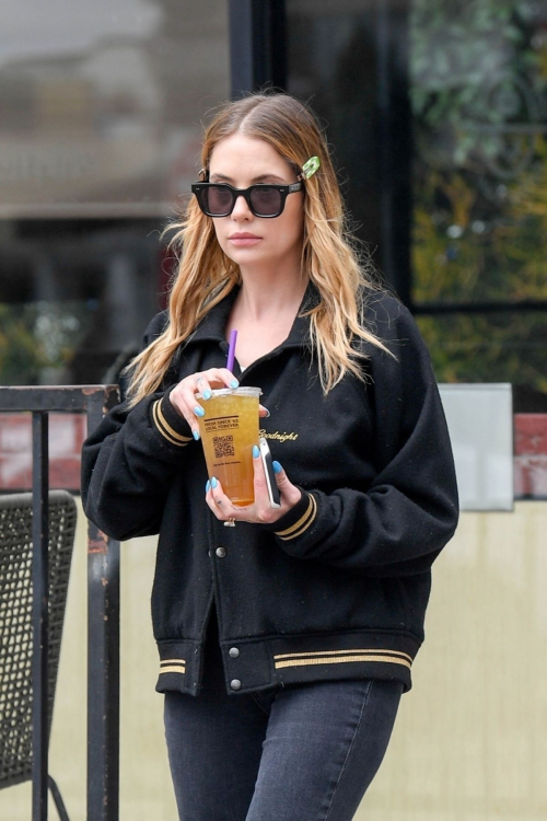 Ashley Benson Out for Iced Tea in Los Angeles 1