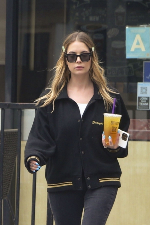 Ashley Benson Out for Iced Tea in Los Angeles 5