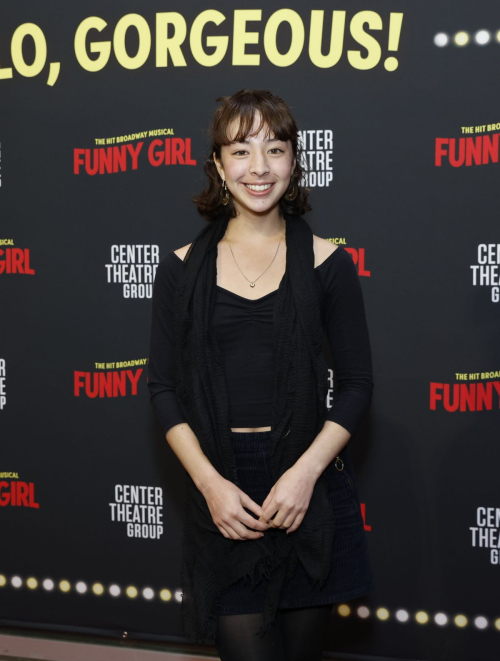 Aubrey Anderson-Emmons at Funny Girl Opening Night in Los Angeles