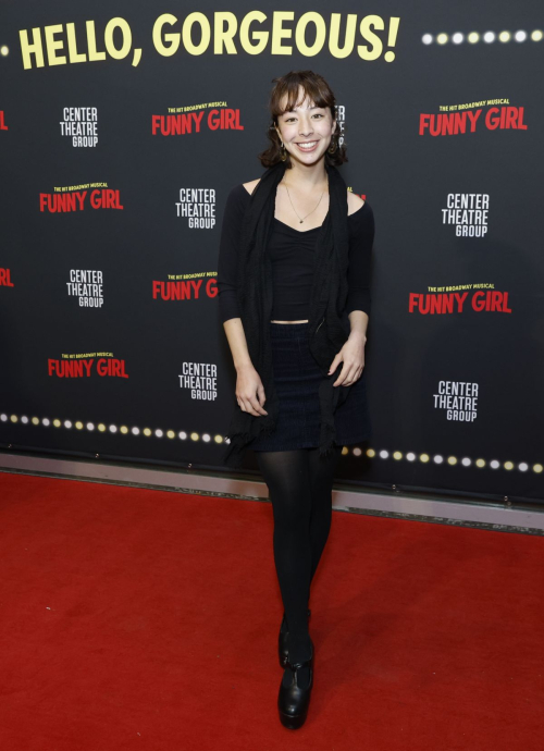 Aubrey Anderson-Emmons at Funny Girl Opening Night in Los Angeles 1