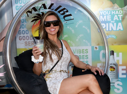 Audrina Patridge at Malibu Desert Dream Escape Pina Colada Bar 4