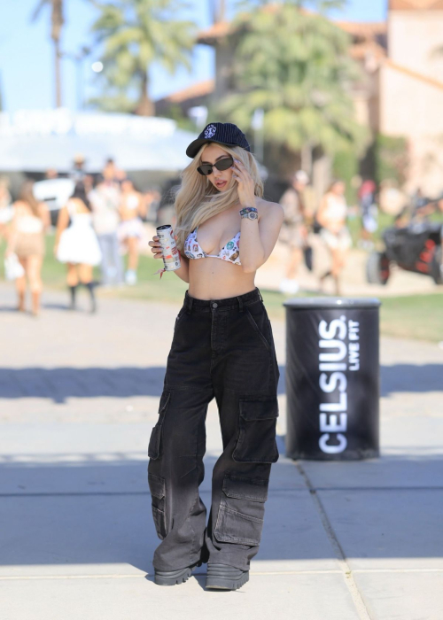 Ava Max at CELSIUS Cosmic Desert Event at Coachella 1