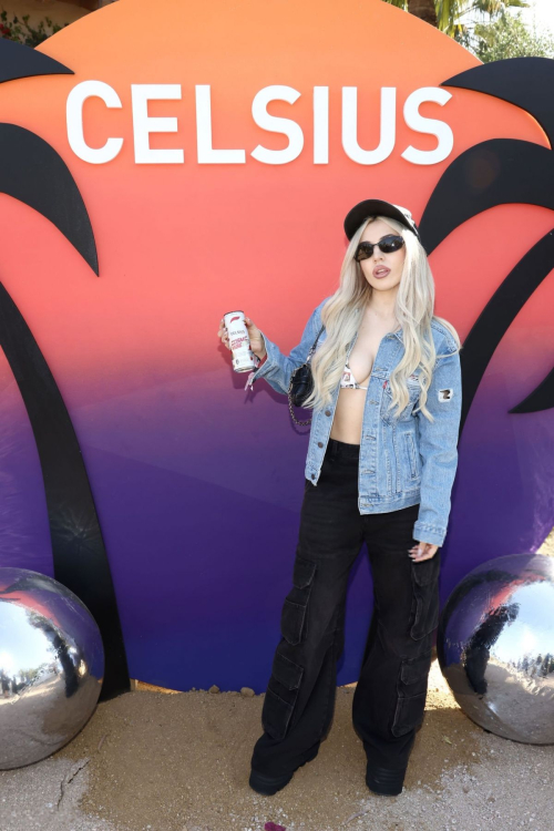 Ava Max at CELSIUS Cosmic Desert Event at Coachella