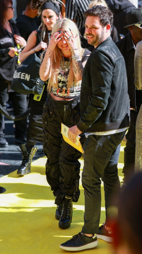 Avril Lavigne Arrives at iHeartRadio Music Awards in Hollywood 2