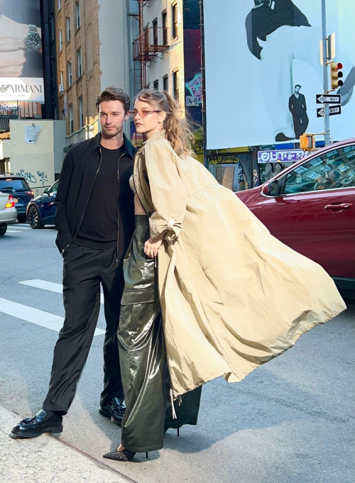 Barbara Palvin and Patrick Schwarzenegger Photoshoot in New York April 2024 1