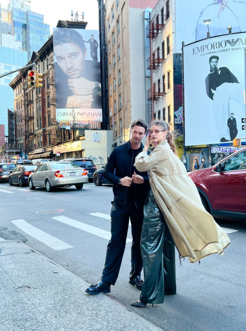 Barbara Palvin and Patrick Schwarzenegger Photoshoot in New York April 2024 6