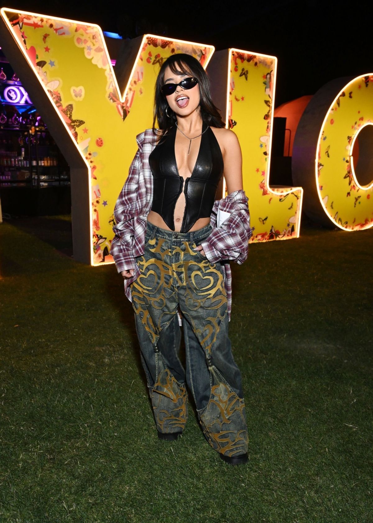 Becky G at Nylon House Event at Coachella Music and Arts Festival