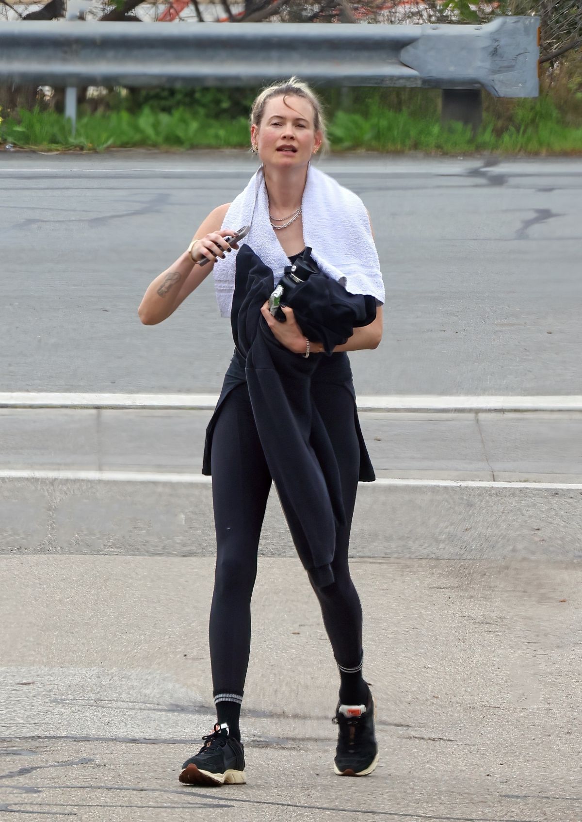 Behati Prinsloo and Adam Levine After Workout in Santa Barbara