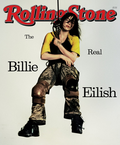 Billie Eilish for Rolling Stone Magazine May 2024