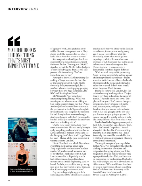 Billie Piper for Grazia UK April 2024 4