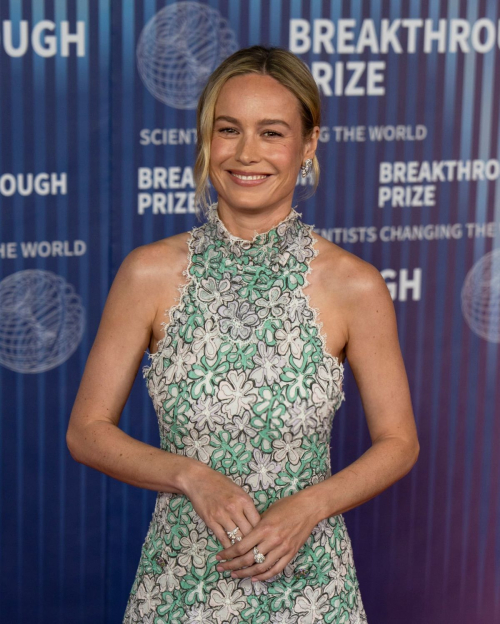 Brie Larson at 10th Breakthrough Prize Ceremony in Los Angeles