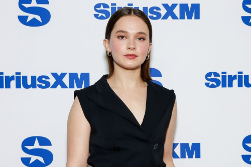 Cailee Spaeny Visits Sirius XM Studios in New York 3