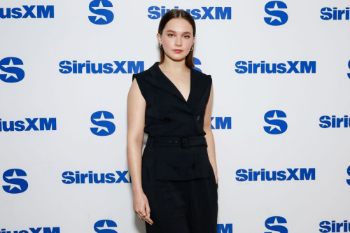 Cailee Spaeny Visits Sirius XM Studios in New York 4