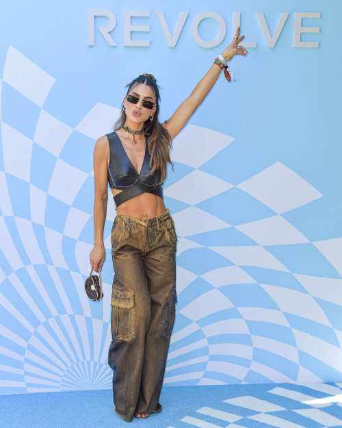 Camila Coelho Attends Revolve Festival at Coachella 1