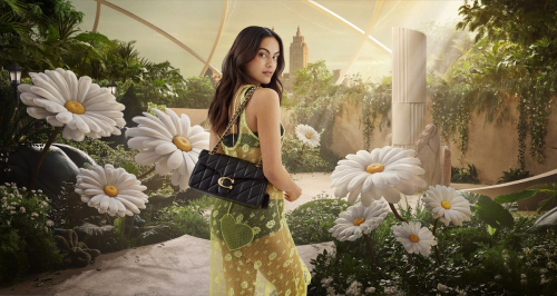 Camila Mendes Promotes Coach's Find Your Courage Campaign