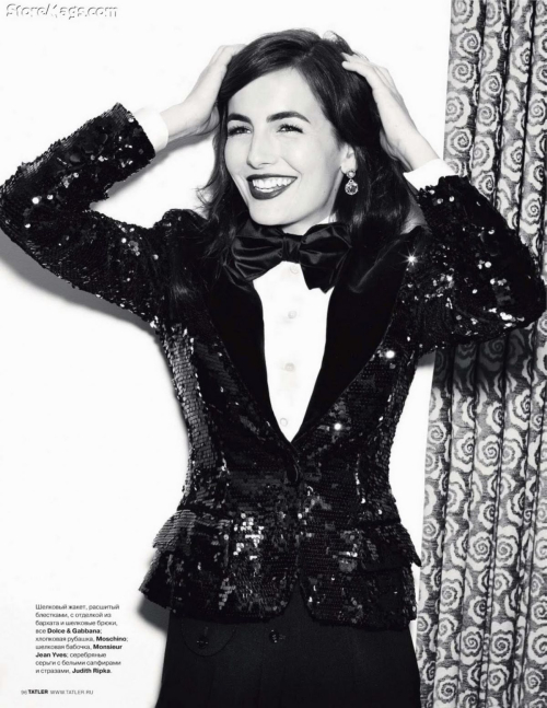 Camilla Belle in Tatler Magazine August 2011 5