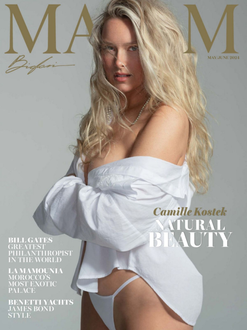 Camille Kostek in Maxim Magazine May June 2024