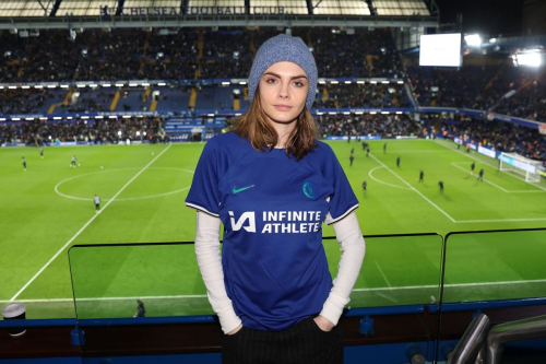 Cara Delevingne Spotted at Stamford Bridge in London 1