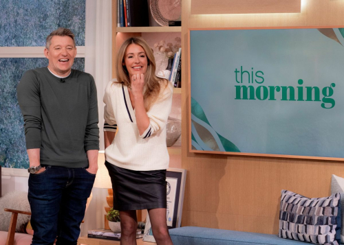 Cat Deeley Appears on This Morning TV Show in London 2