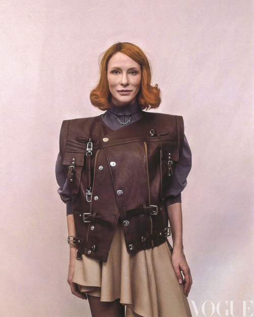 Cate Blanchett Featured in Vogue China 15