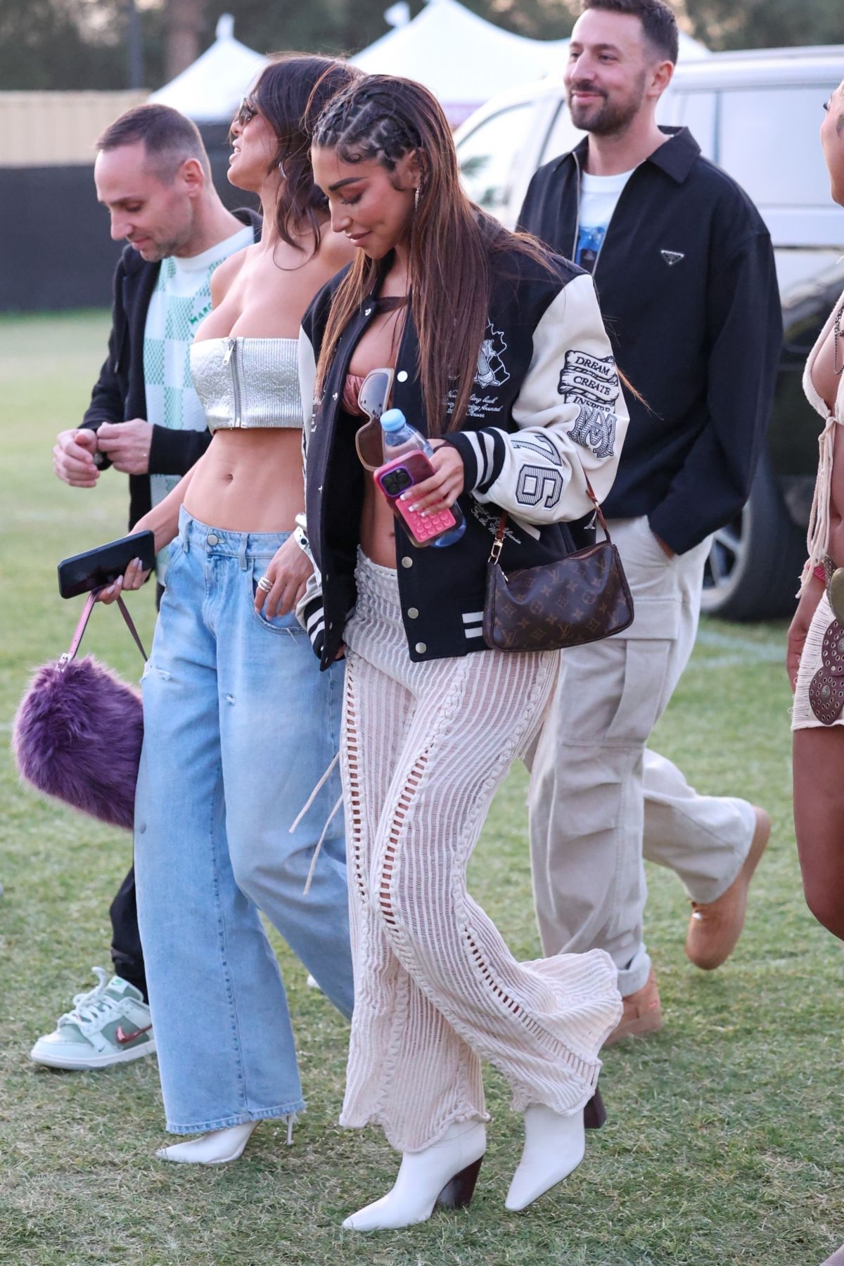 Chantel Jeffries and Michael Rubin at Coachella Valley Music and Arts Festival