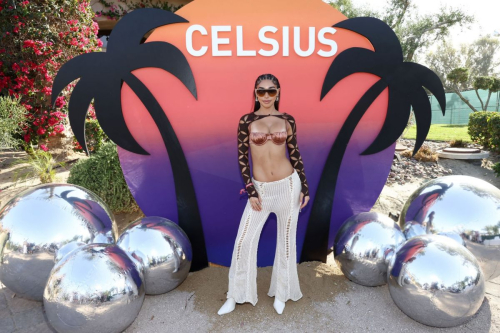 Chantel Jeffries at Celsius Cosmic Desert Event at Coachella 2