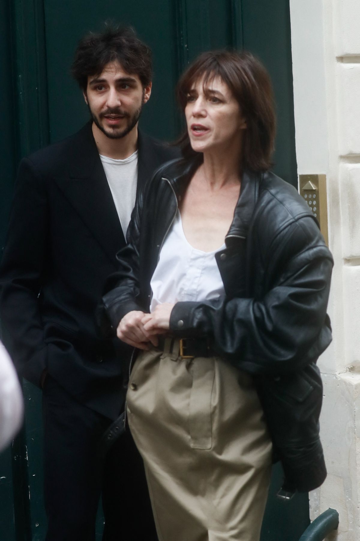 Charlotte Gainsbourg at Maison Gainsbourg Plaque Unveiling Ceremony in Paris