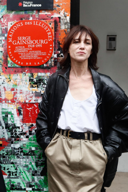 Charlotte Gainsbourg at Maison Gainsbourg Plaque Unveiling Ceremony in Paris 1