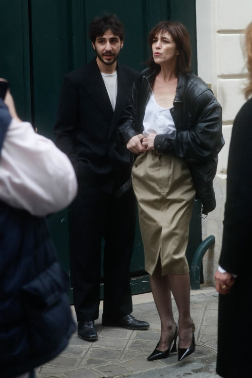 Charlotte Gainsbourg at Maison Gainsbourg Plaque Unveiling Ceremony in Paris 5