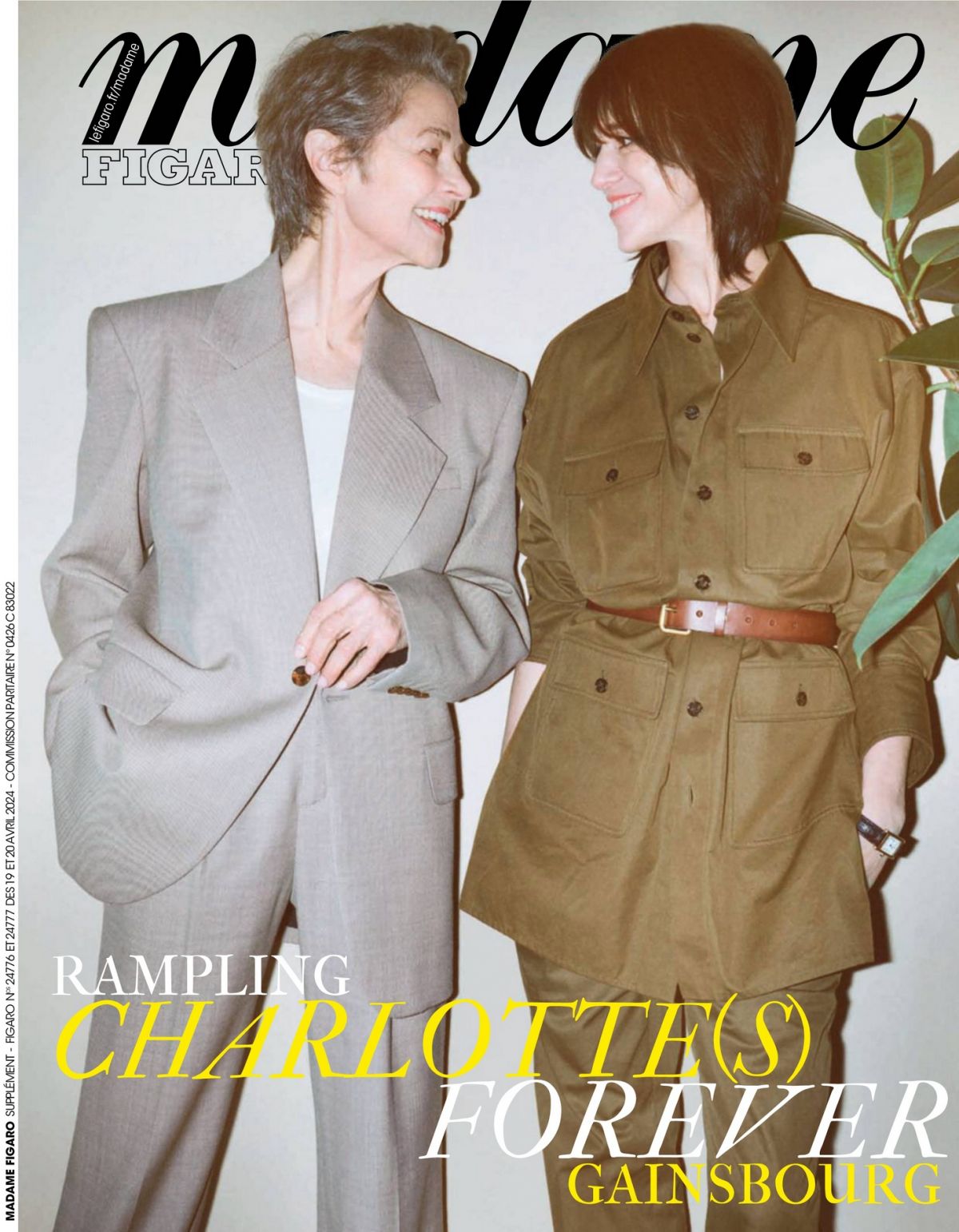 Charlotte Gainsbourg Featured in Madame Figaro