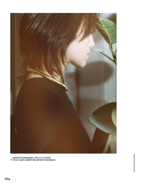 Charlotte Gainsbourg Featured in Madame Figaro 1