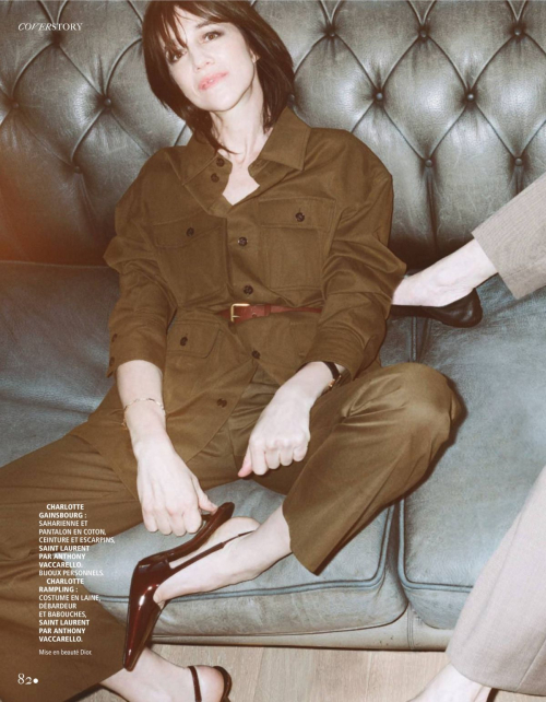 Charlotte Gainsbourg Featured in Madame Figaro 5