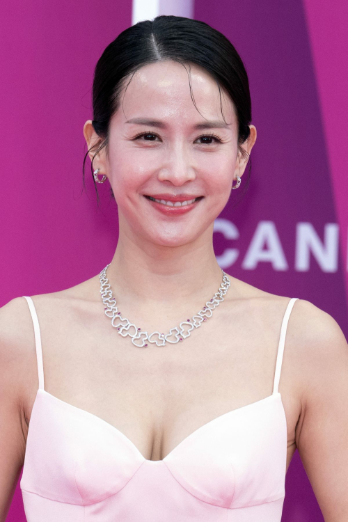 Cho Yeo-jeong Attends Pink Carpet Event at Canneseries Festival 2