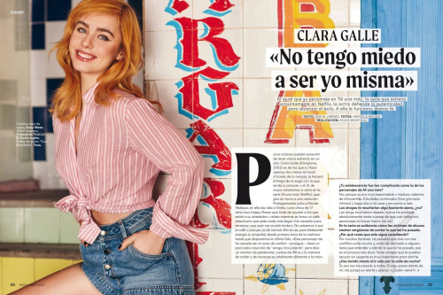 Clara Galle Featured in Cosmopolitan Italy 1