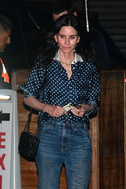 Courteney Cox and Johnny McDaid at Nobu Malibu Dinner Date 3