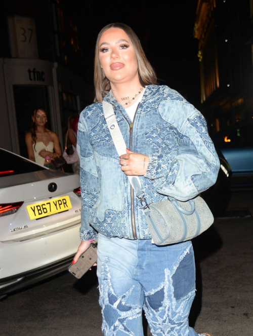 Demi Sims Leaves PrettyLittleThing Showroom Event in London 4