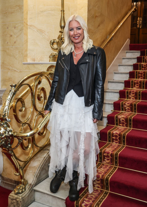 Denise Van Outen Celebrates Blue