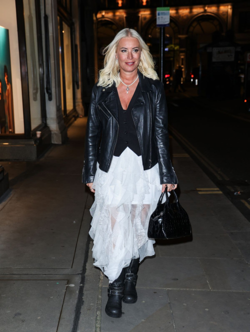 Denise Van Outen Celebrates Blue