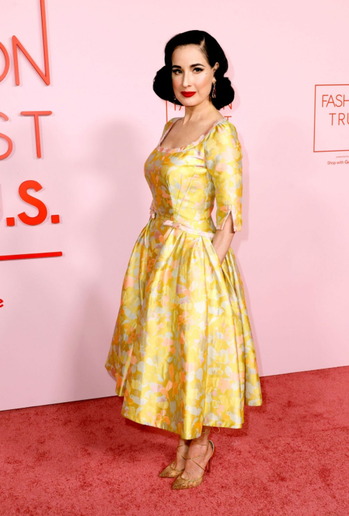 Dita Von Teese at Fashion Trust U.S. Awards in Beverly Hills 5