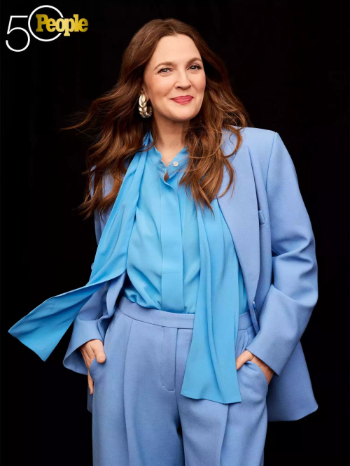 Drew Barrymore Featured in People Magazine 50th Anniversary Issue