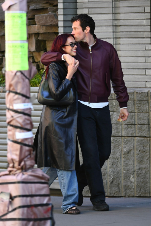 Dua Lipa and Callum Turner Out for Lunch at Il Buco in New York 2