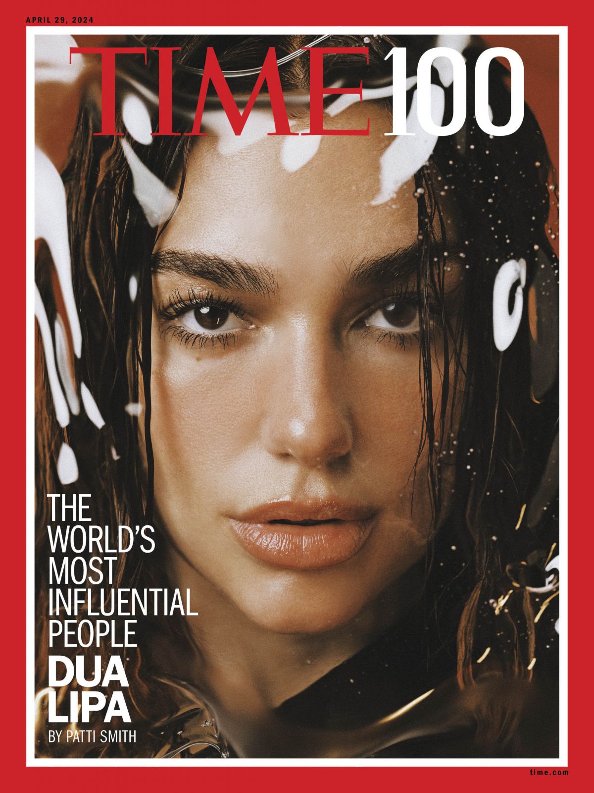 Dua Lipa Featured in Time Magazine April 2024