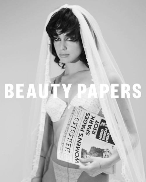 Dua Lipa for Beauty Papers Magazine April 2024 5